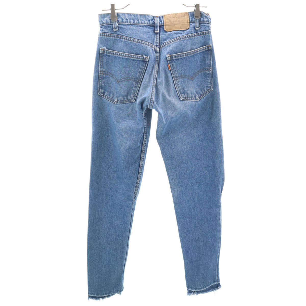 Levi's リーバイス 80s 20505-0217 ヴィンテージ USA製 オレンジタブ ボタン裏575 カットオフ デニムパンツ w29 ブルー メンズ