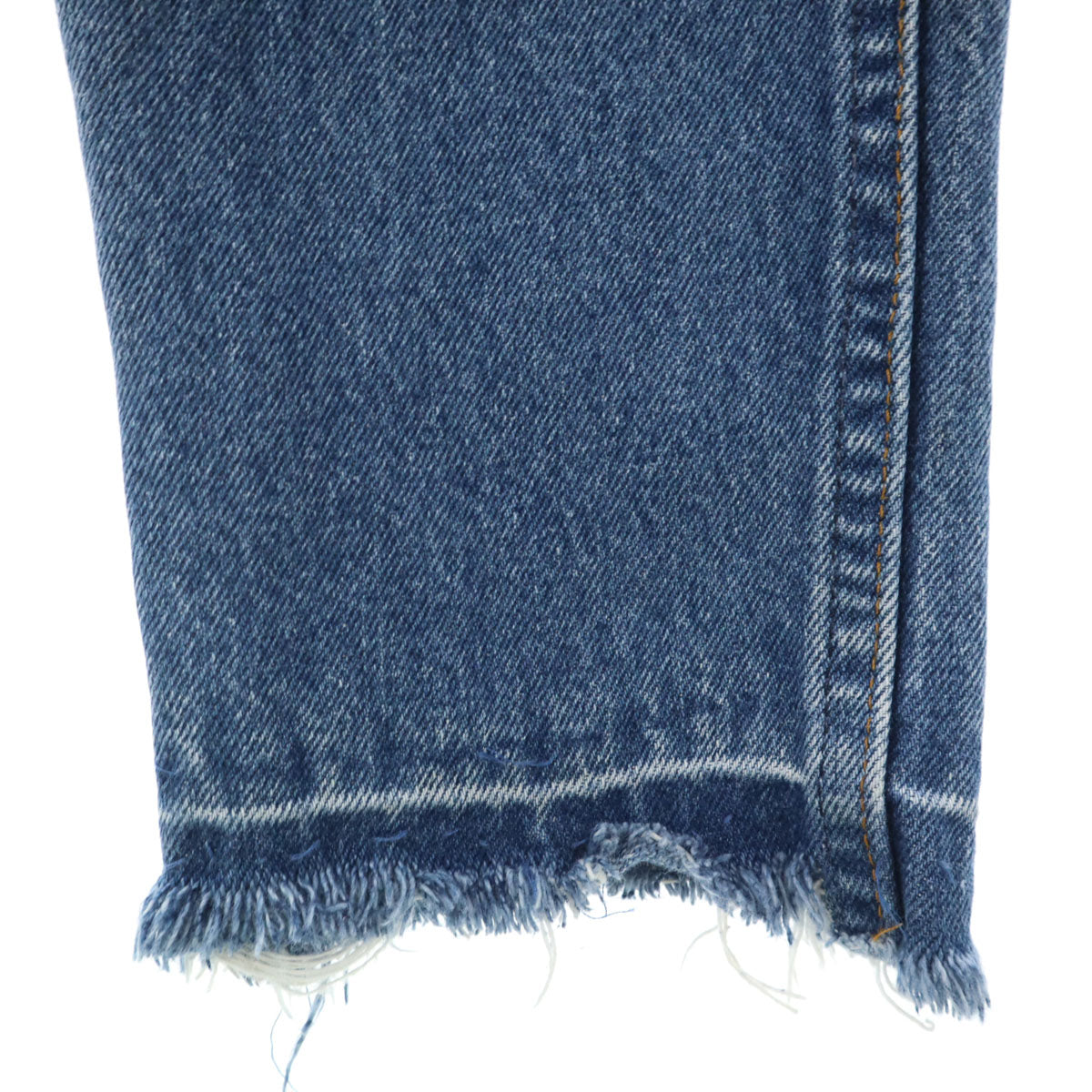 Levi's リーバイス 80s 20505-0217 ヴィンテージ USA製 オレンジタブ ボタン裏575 カットオフ デニムパンツ w29 ブルー メンズ