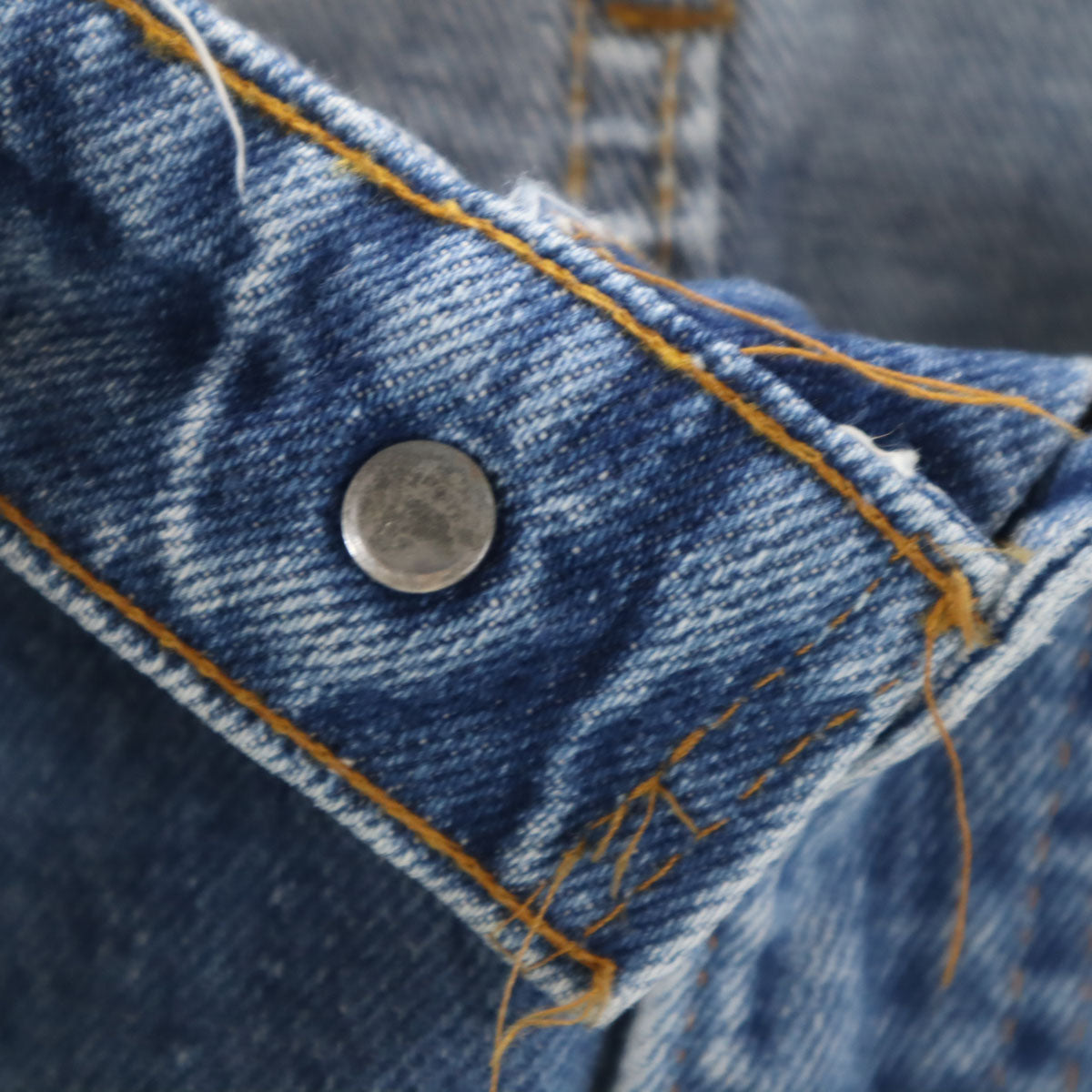 Levi's リーバイス 80s 20505-0217 ヴィンテージ USA製 オレンジタブ ボタン裏575 カットオフ デニムパンツ w29 ブルー メンズ