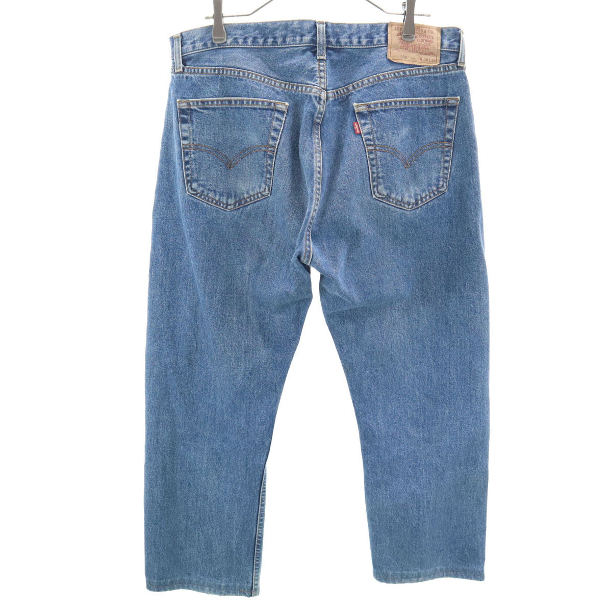 Levi's リーバイス 90s オールド イタリア製 赤タブ ボタン裏10I ユーロリーバイス デニムパンツ w38 ブルー ユーロリーバイス メンズ