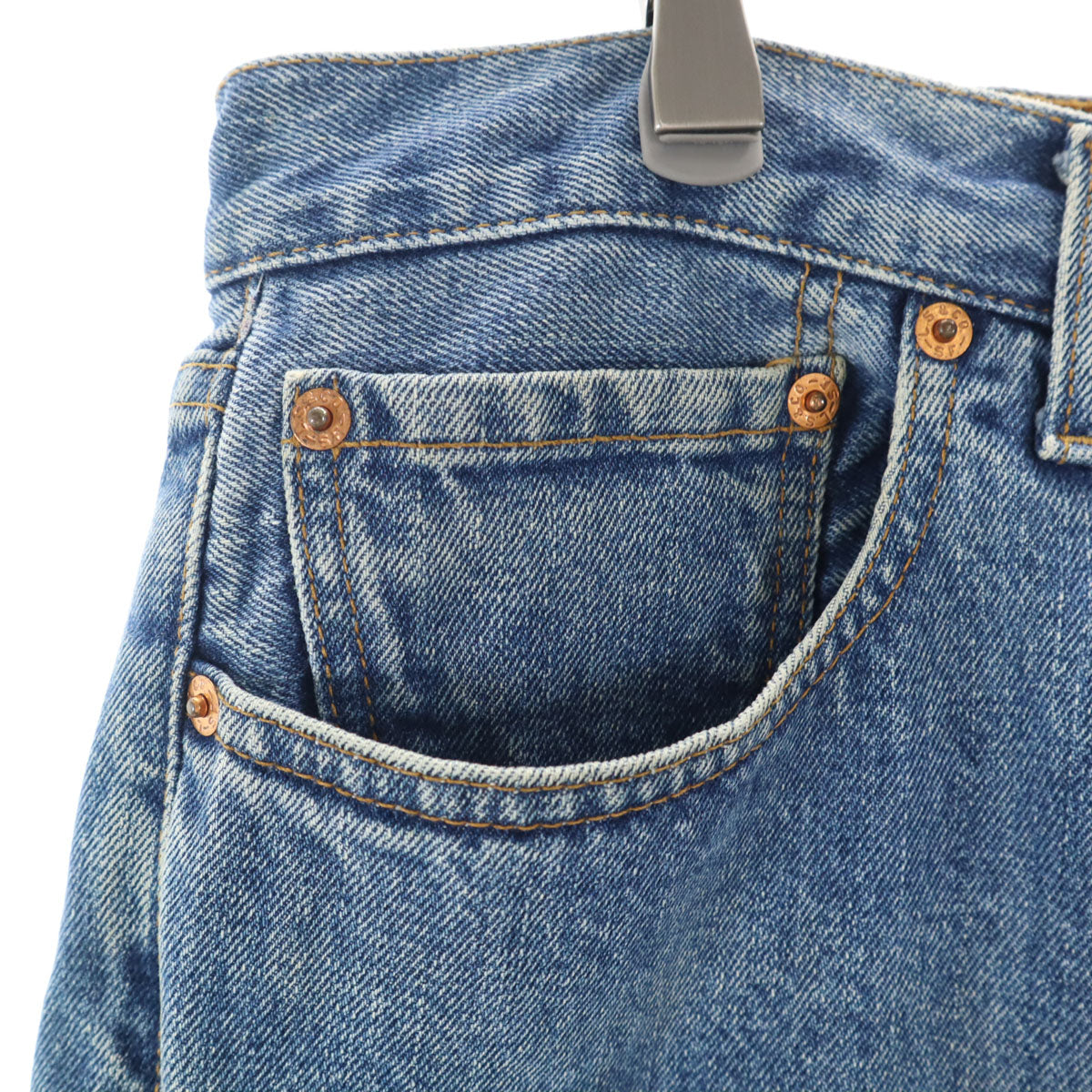 Levi's リーバイス 90s オールド イタリア製 赤タブ ボタン裏10I ユーロリーバイス デニムパンツ w38 ブルー ユーロリーバイス メンズ