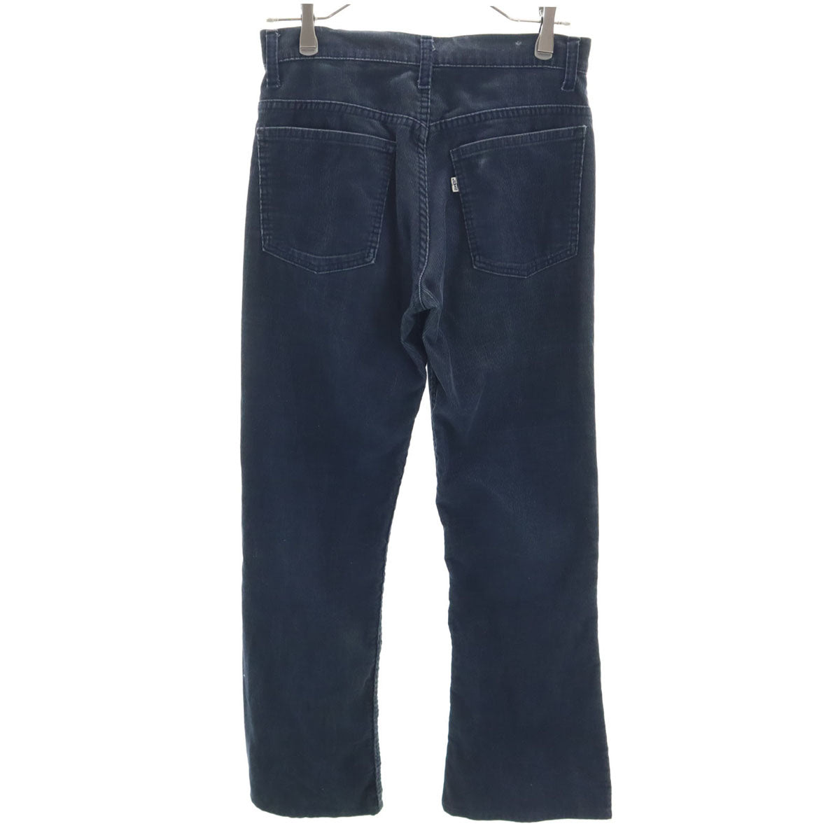 Levi's リーバイス 70s 646 ヴィンテージ 白タブ ボタン裏3 42タロン コーデュロイ フレアパンツ w27 ネイビー ブーツカット メンズ