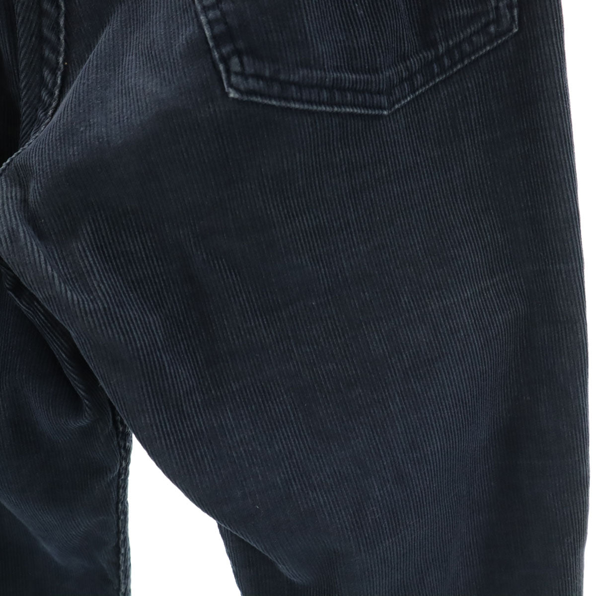 Levi's リーバイス 70s 646 ヴィンテージ 白タブ ボタン裏3 42タロン コーデュロイ フレアパンツ w27 ネイビー ブーツカット メンズ