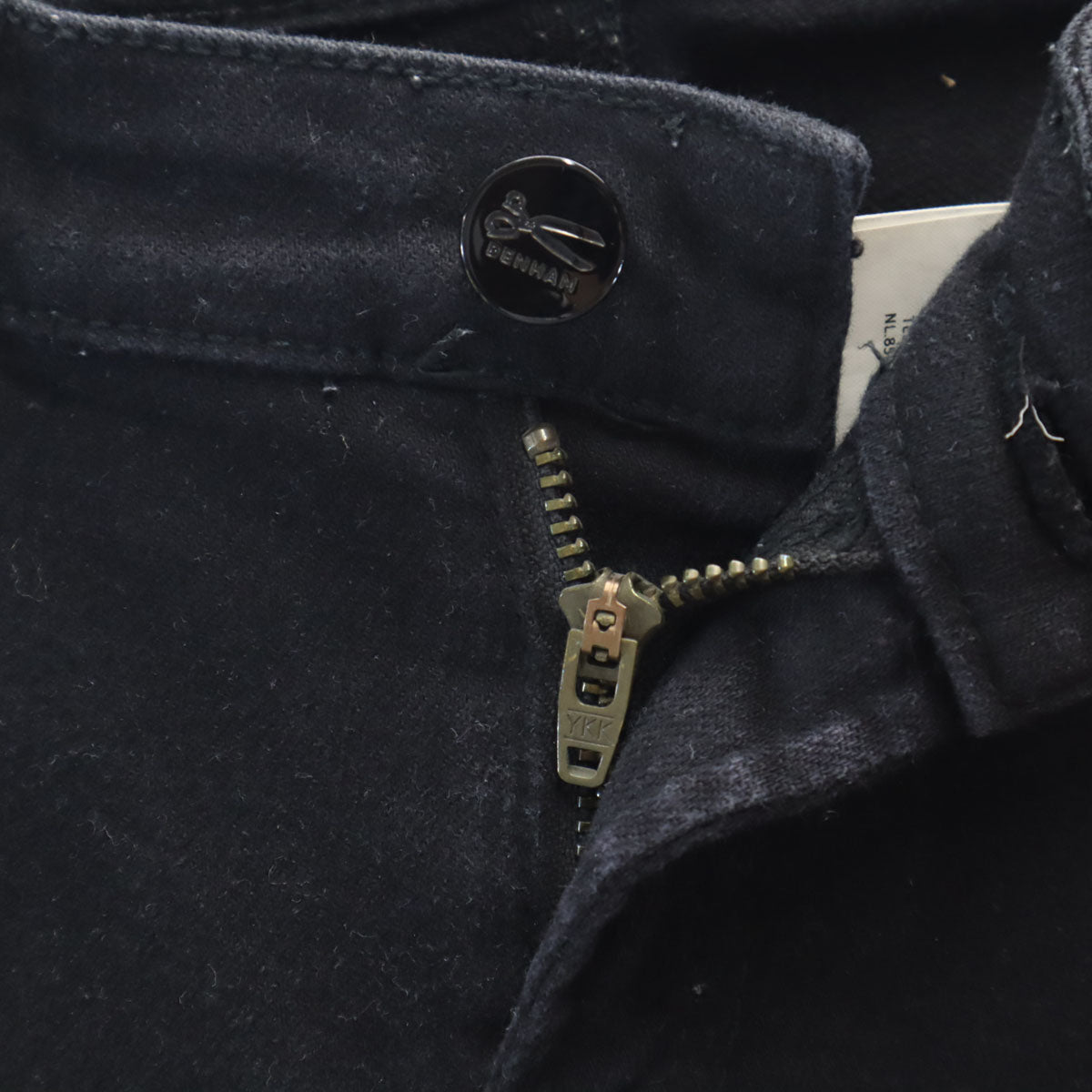 DENHAM デンハム スキニーパンツ W26 黒 ストレッチ レディース