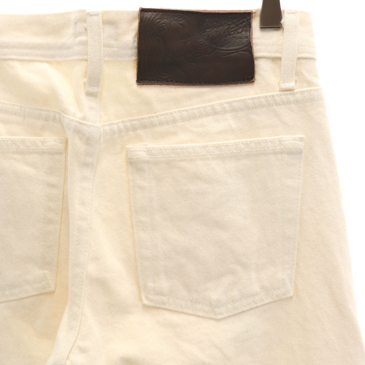 Naked & Famous ネイキッドアンドフェイマス スキニーデニムパンツ w29 ホワイト ボタンフライ メンズ