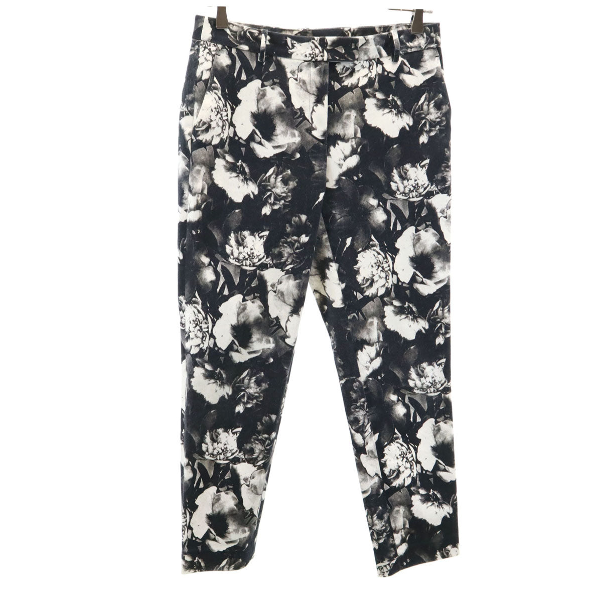 Paul Smith ポールスミス 日本製 テーパードパンツ 40 ホワイト ストレッチ レディース