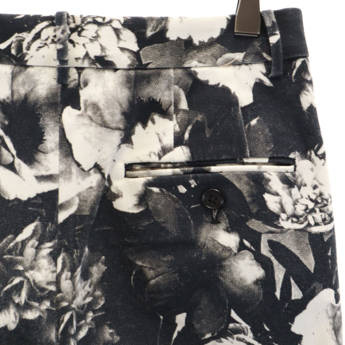 Paul Smith ポールスミス 日本製 テーパードパンツ 40 ホワイト ストレッチ レディース