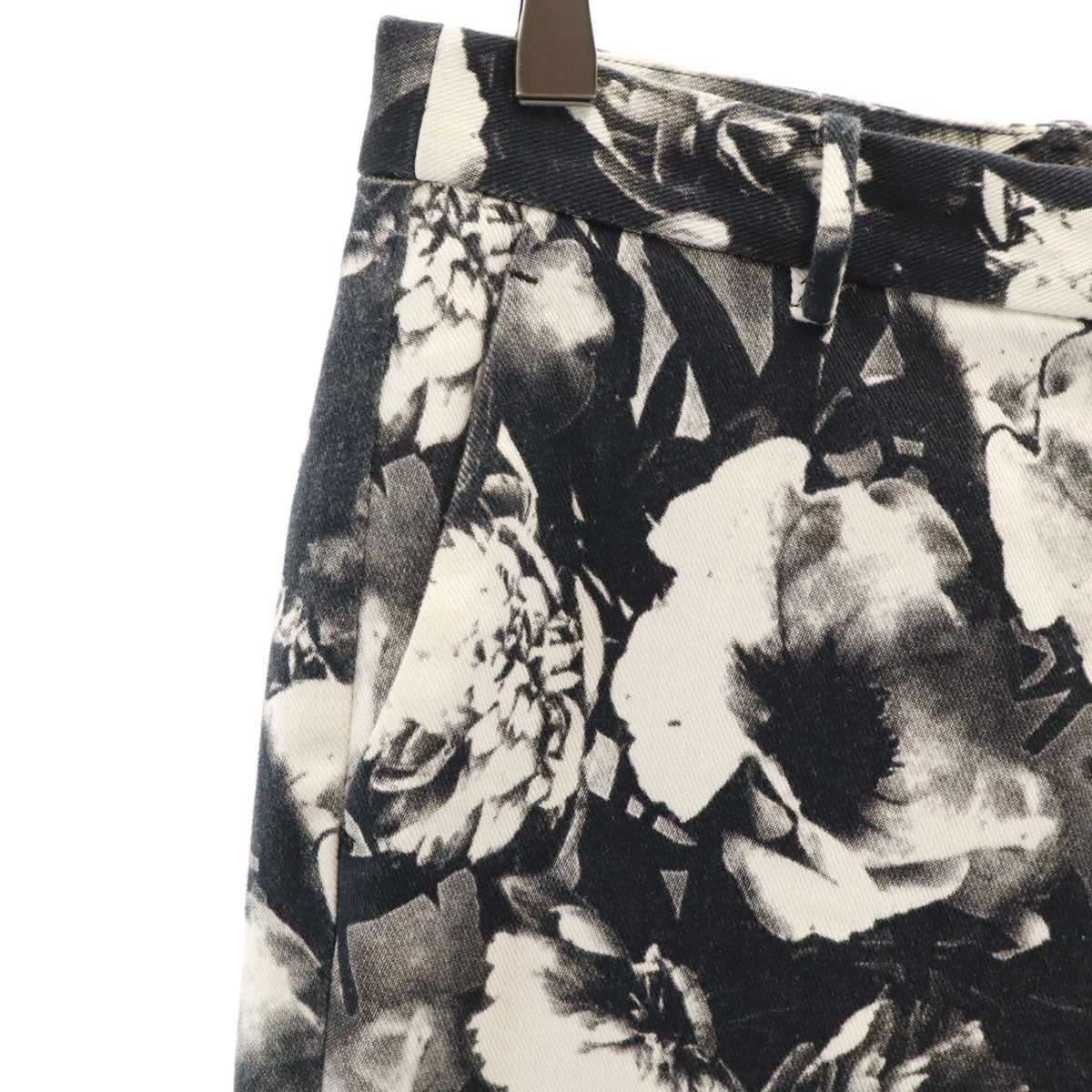 Paul Smith ポールスミス 日本製 テーパードパンツ 40 ホワイト ストレッチ レディース