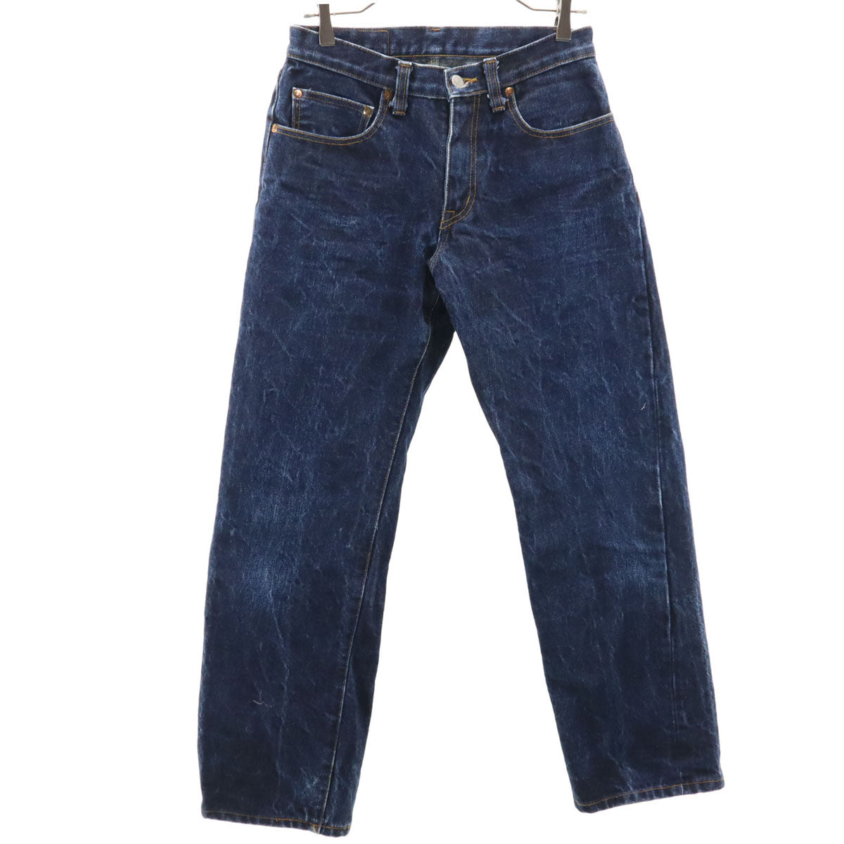KOJIMA GENES OVER ALLS 児島ジーンズ ストレートデニムパンツ W30 インディゴブルー メンズ
