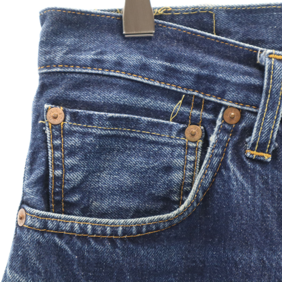 Levi's リーバイス 90s 501XX USA製 バレンシア工場 ビッグE オールド ストレートデニムパンツ W33 インディゴブルー メンズ