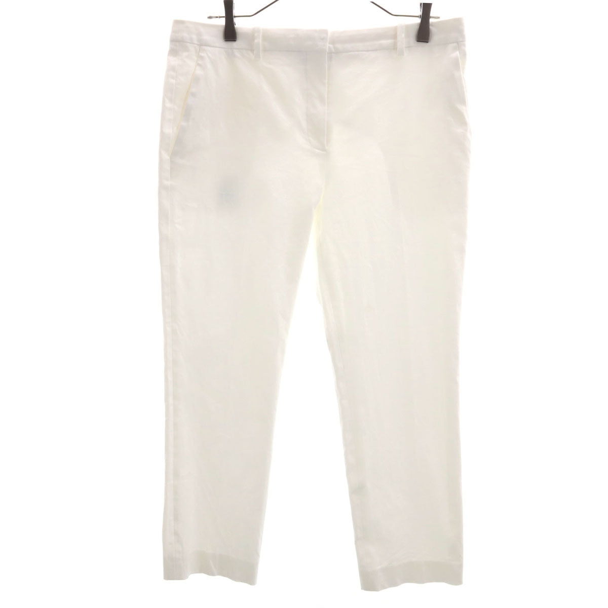 theory セオリー 日本製 パンツ 10 白 ストレッチ レディース