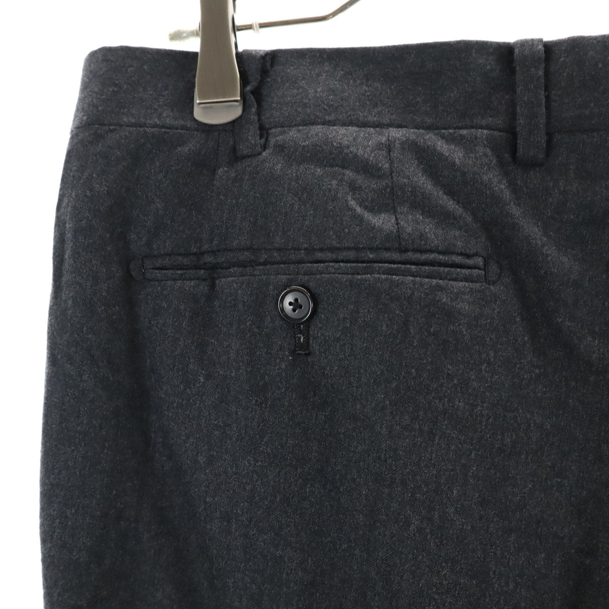 Mackintosh マッキントッシュ 日本製 ウール100% スラックスパンツ 88 グレー メンズ