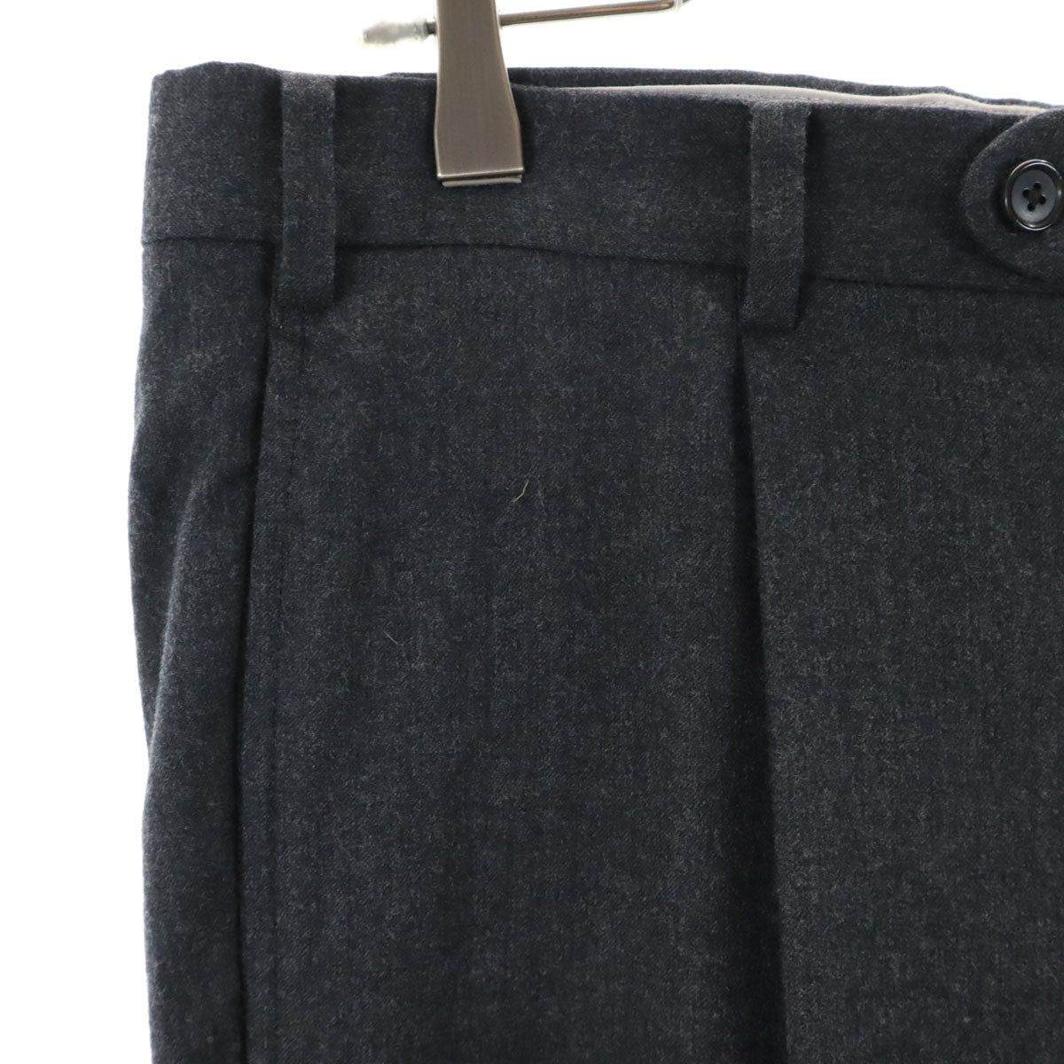 Mackintosh マッキントッシュ 日本製 ウール100% スラックスパンツ 88 グレー メンズ