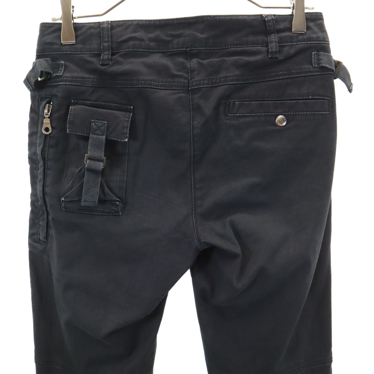 MAX&CO マックスアンドコー ストレートパンツ 38 黒 ストレッチ レディース