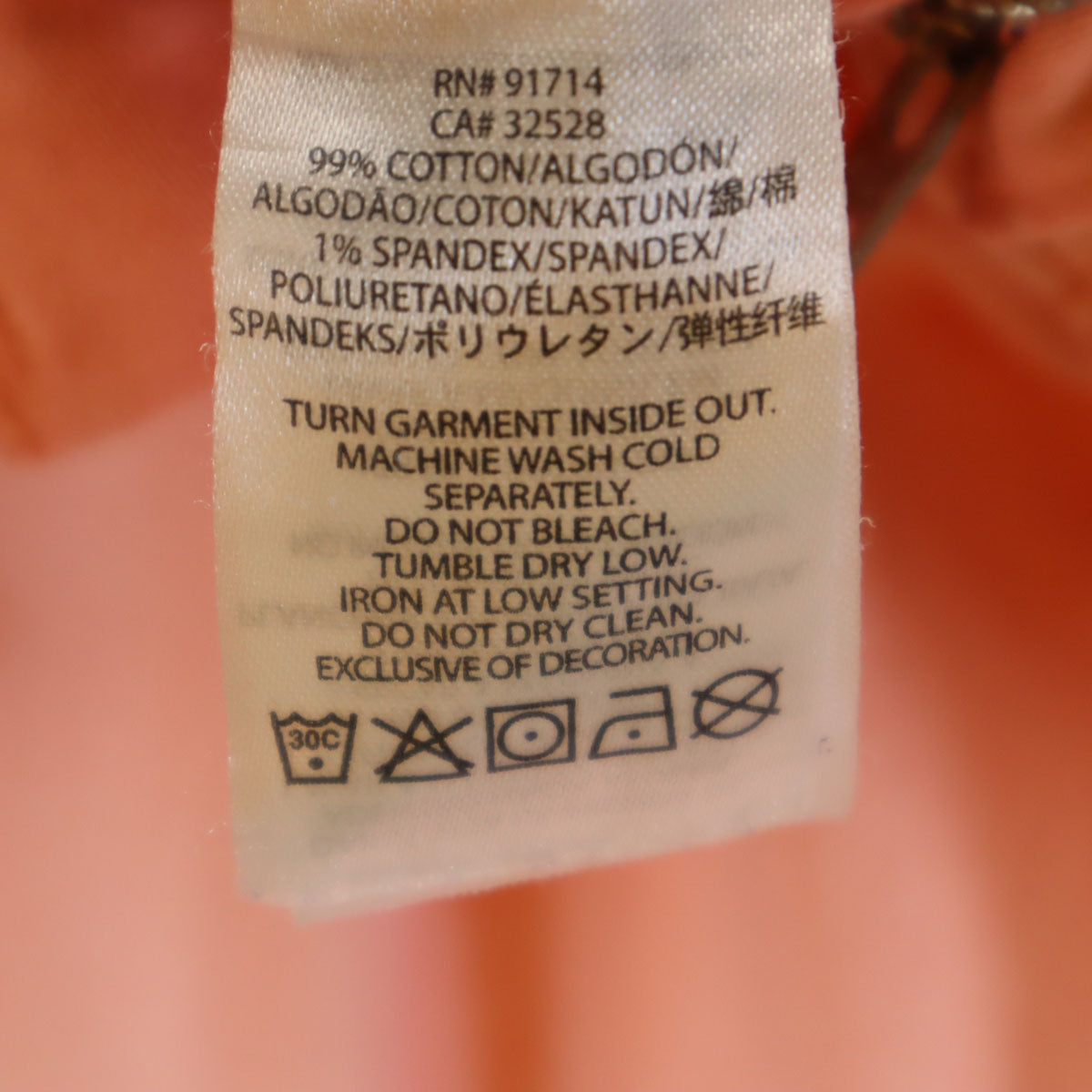 ARMANI EXCHANGE アルマーニエクスチェンジ スキニーパンツ 4 ピンク ストレッチ レディース