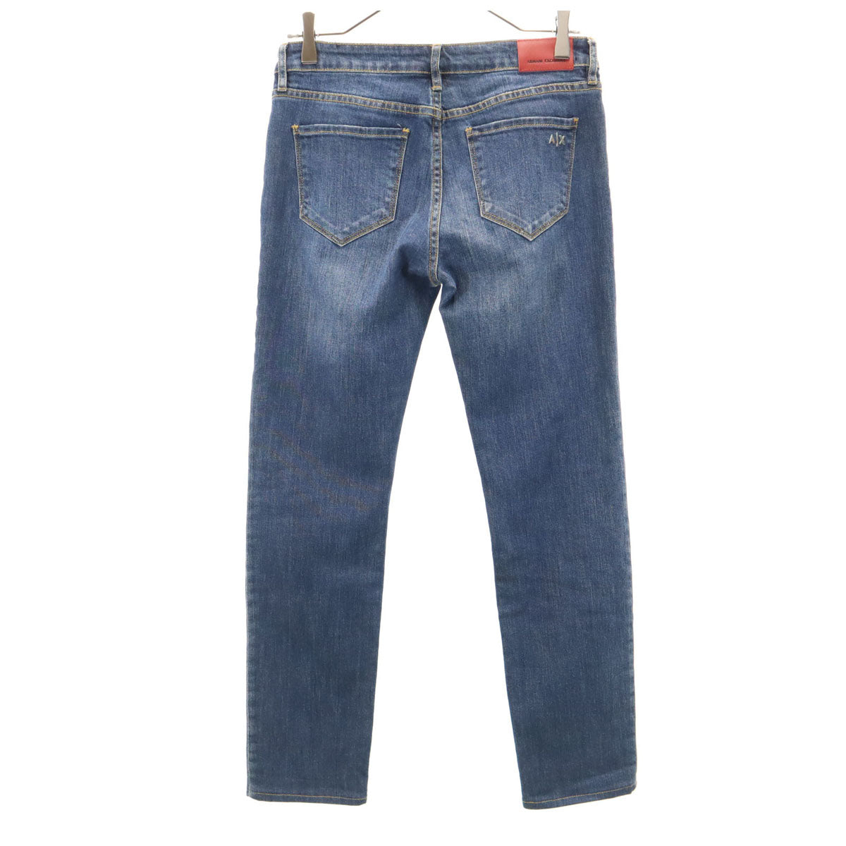 ARMANI EXCHANGE アルマーニエクスチェンジ ストレートデニムパンツ W26 ジーンズ レディース