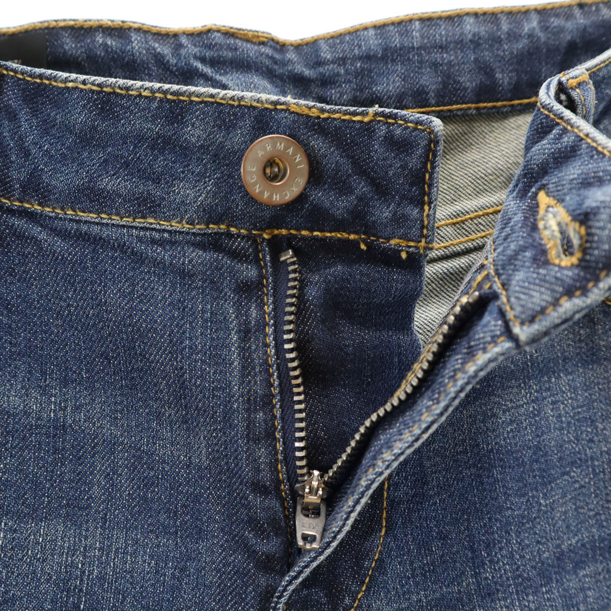 ARMANI EXCHANGE アルマーニエクスチェンジ ストレートデニムパンツ W26 ジーンズ レディース