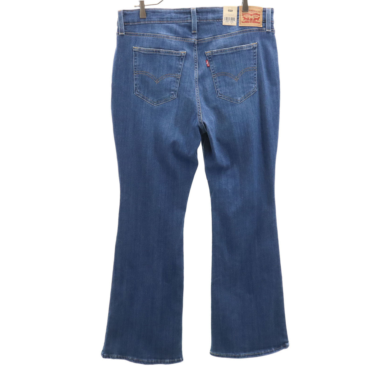 未使用 Levi's リーバイス 726 フレアデニムパンツ W34 ウォッシュブルー ジーンズ ストレッチ レディース