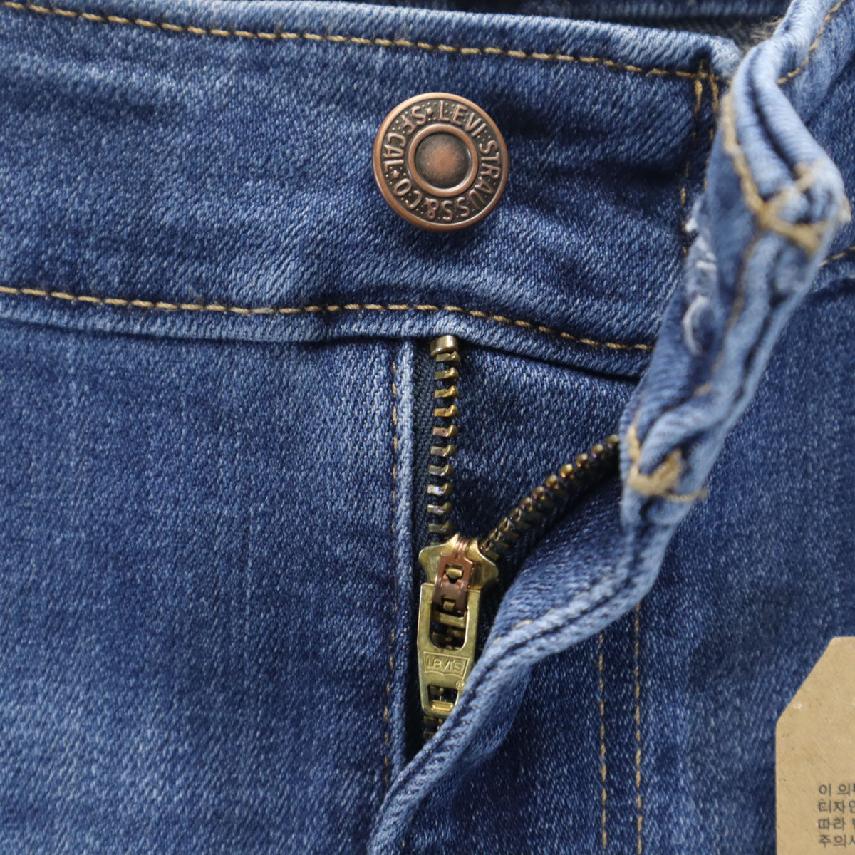 未使用 Levi's リーバイス 726 フレアデニムパンツ W34 ウォッシュブルー ジーンズ ストレッチ レディース