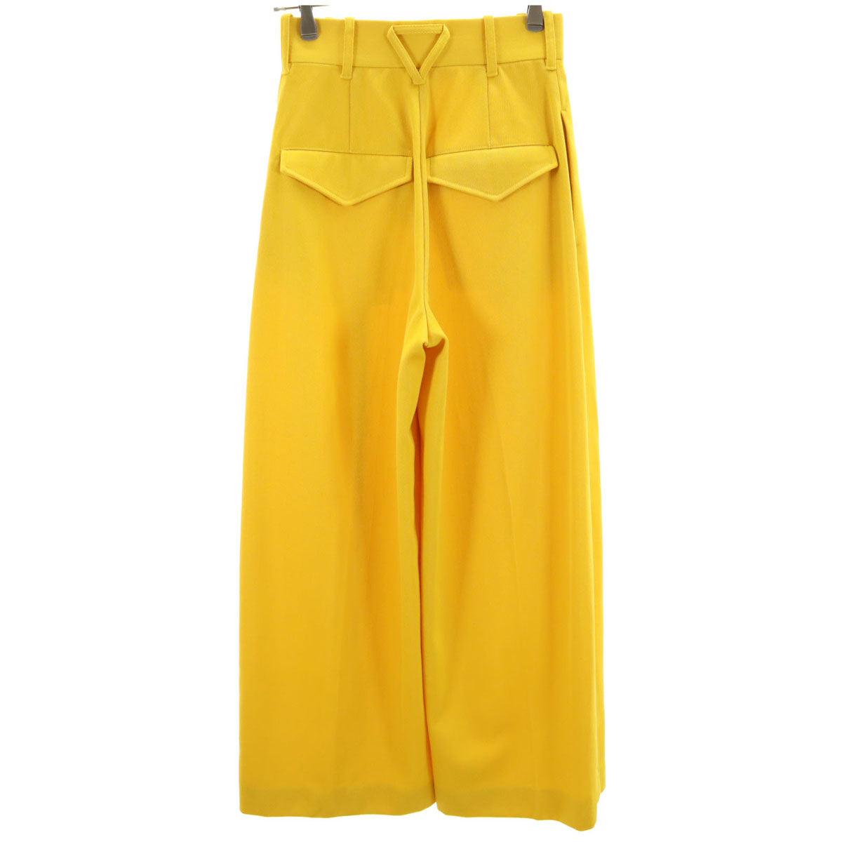 BOTTEGAVENETA ボッテガヴェネタ イタリア製 ワイドパンツ 34 イエロー レディース