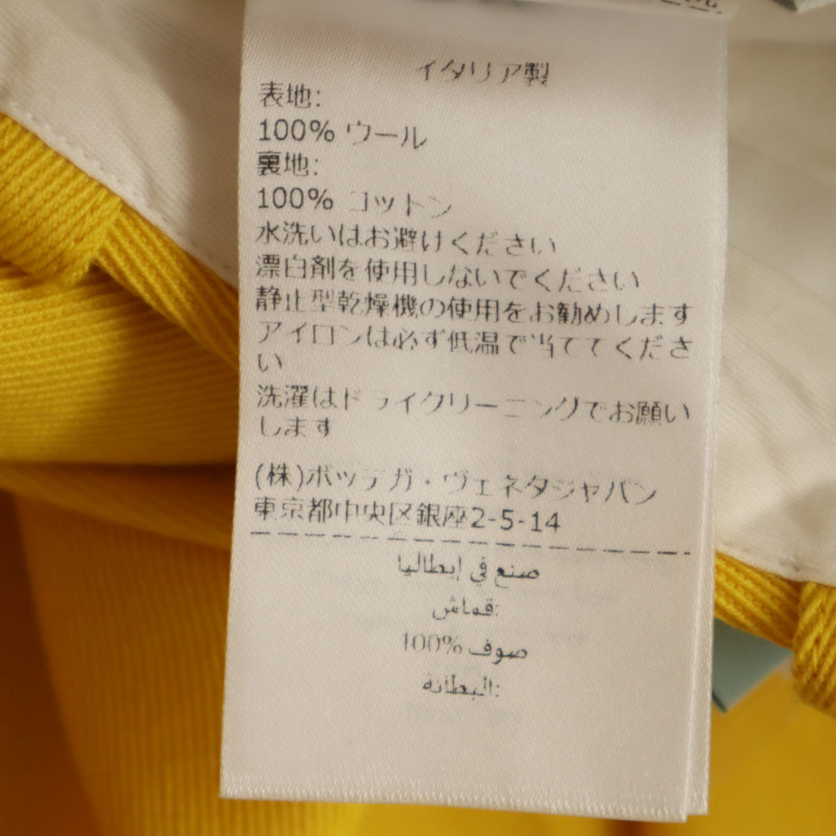 BOTTEGAVENETA ボッテガヴェネタ イタリア製 ワイドパンツ 34 イエロー レディース