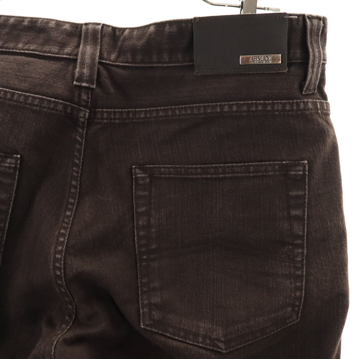 ARMANI COLLEZIONI アルマーニコレッツォーニ P50 ナロー カラー デニムパンツ W31 パープル メンズ