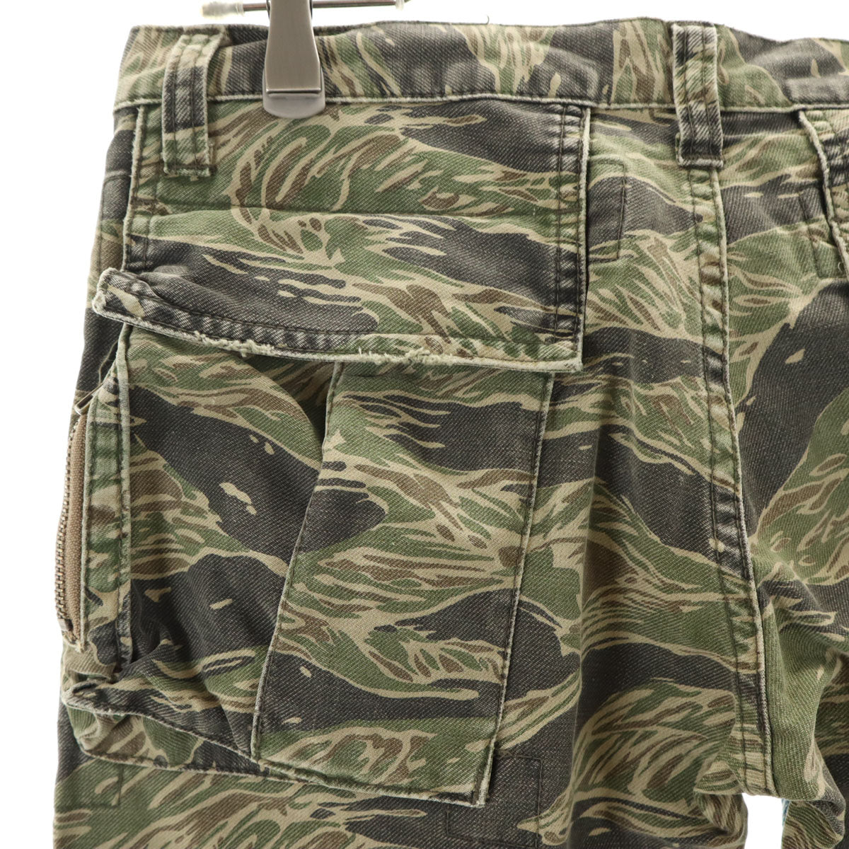 ARMANI EXCHANGE アルマーニエクスチェンジ クラッシュ加工 スーパー スキニーパンツ W25 ホワイト レディース