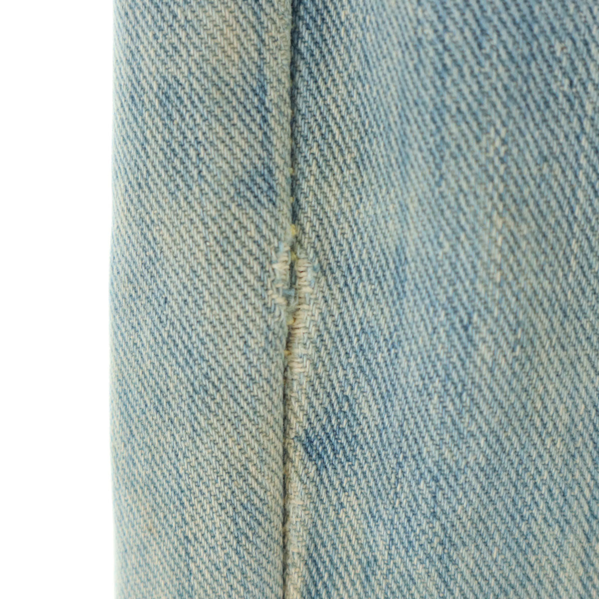 Levi's リーバイス 70s ヴィンテージ 42タロン ビッグE ボタン裏32 ストライプ柄 スタプレ フレアデニムパンツ レディース