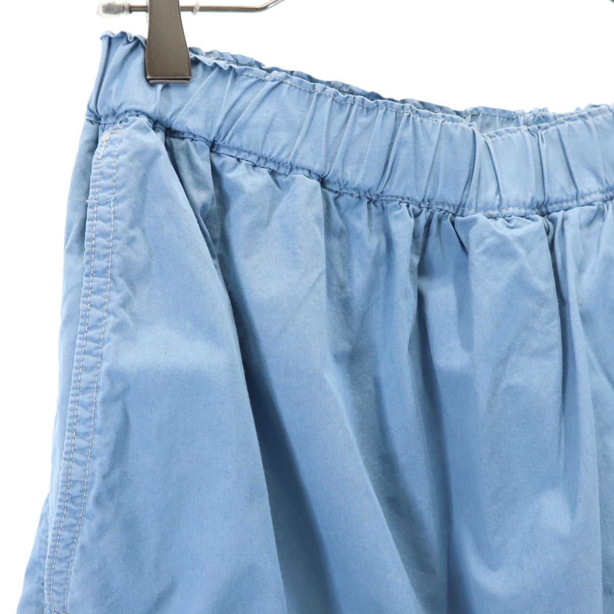 HYSTERIC GLAMOUR ヒステリックグラマー 日本製 リネンブレンド イージーパンツ FREE ネイビー レディース