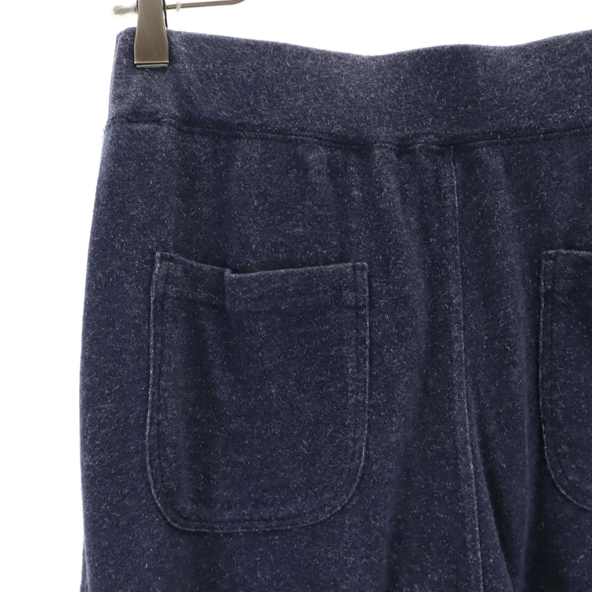 HYSTERIC GLAMOUR ヒステリックグラマー 日本製 リネンブレンド イージーパンツ FREE ネイビー レディース