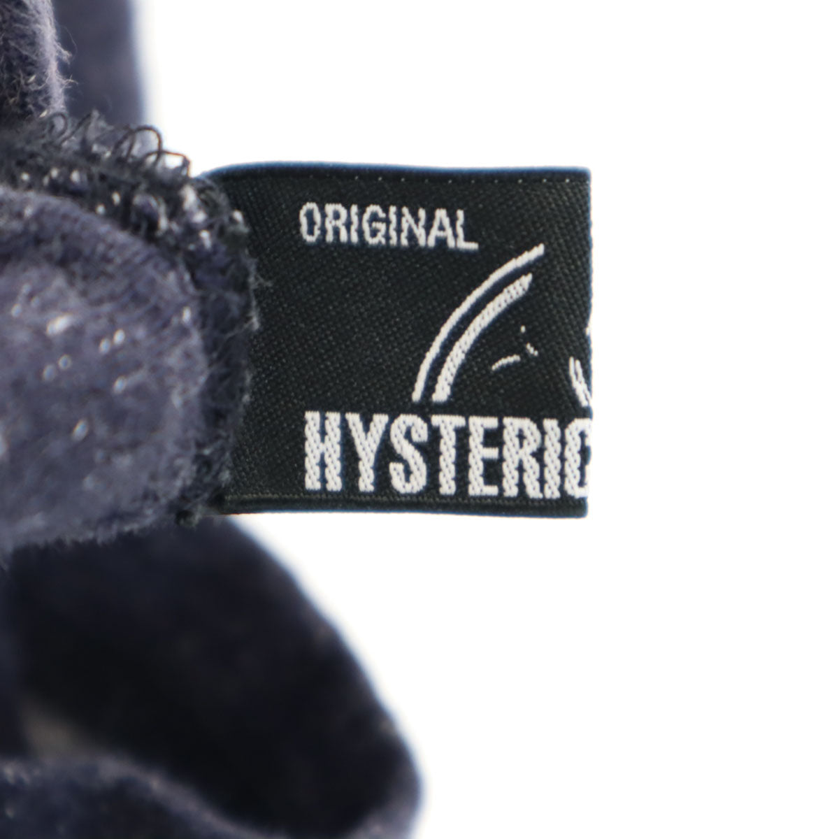 HYSTERIC GLAMOUR ヒステリックグラマー 日本製 リネンブレンド イージーパンツ FREE ネイビー レディース