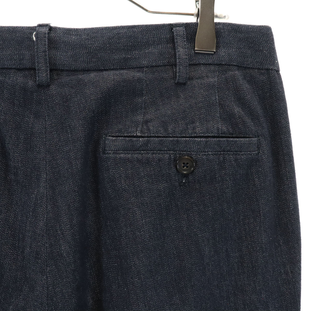 アースカルチャー ストレートデニムパンツ W29 グレー ボタンフライ ジーンズ メンズ