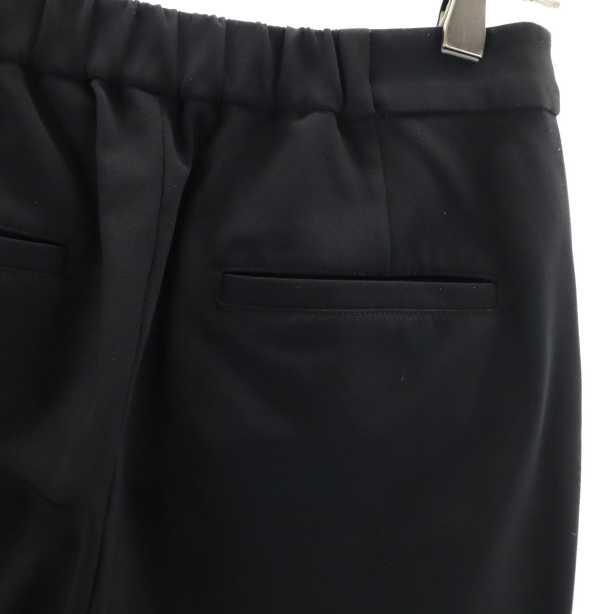 MAISON SPECIAL メゾンスペシャル イージー フレアパンツ 38 ブラック レディース