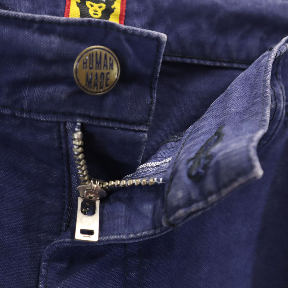 HUMAN MADE ヒューマンメイド 日本製 ワークパンツ M パープル メンズ