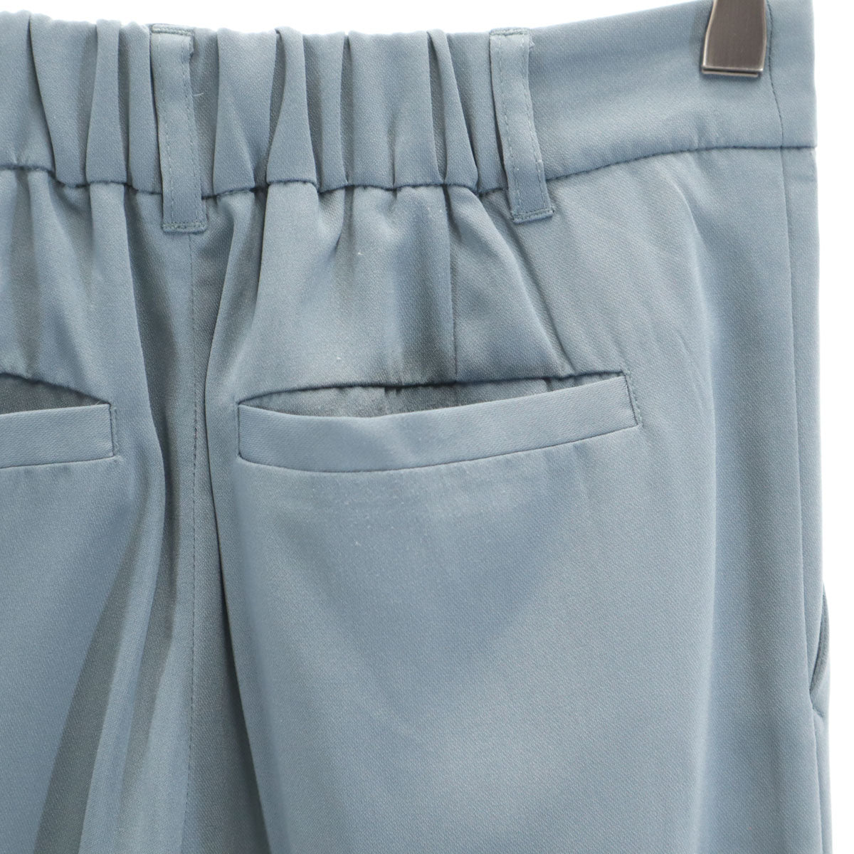 ITEMS URBAN RESEARCH アイテムズ アーバンリサーチ イージー スラックスパンツ FREE ブルーグレー レディース