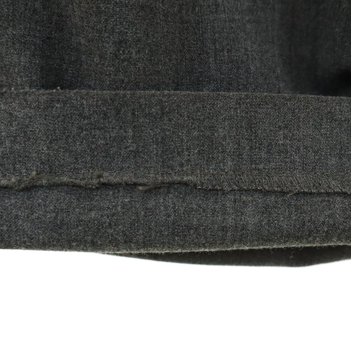 ARMANI JEANS アルマーニジーンズ イタリア製 スラックスパンツ 38 チャコールグレー レディース