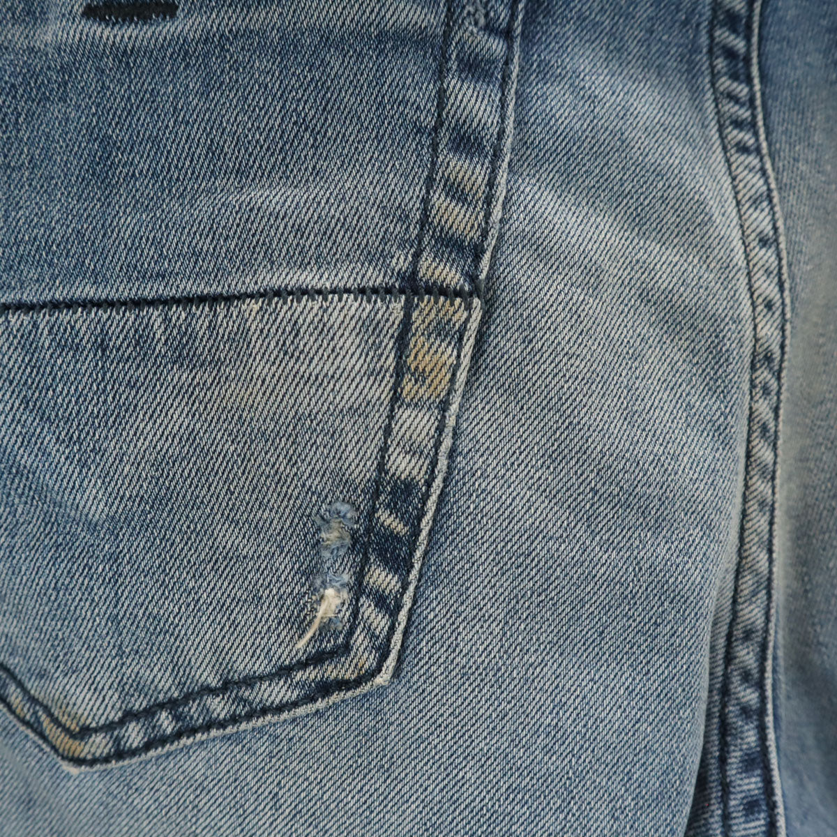 BLUE BLUE ブルーブルー 日本製 デニムパンツ W29 ウォッシュブルー ジーンズ メンズ