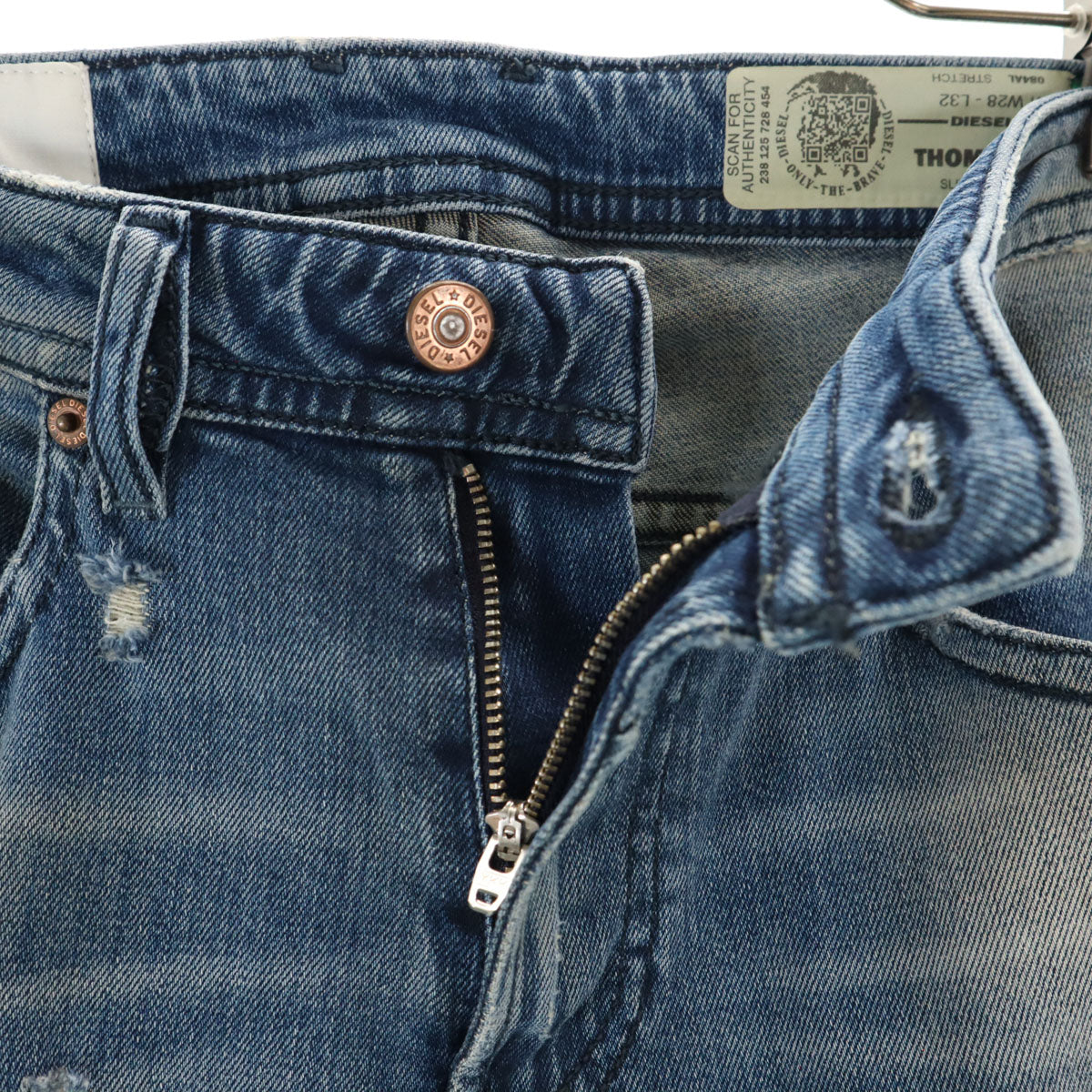 BLUE BLUE ブルーブルー 日本製 デニムパンツ W29 ウォッシュブルー ジーンズ メンズ