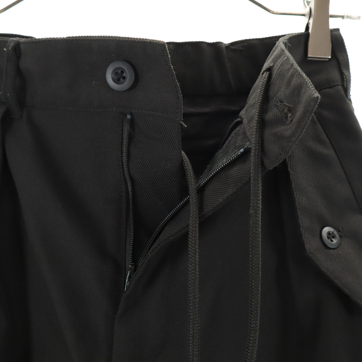 nano universe ナノユニバース カーゴパンツ 1 ブラック LB.03 レディース