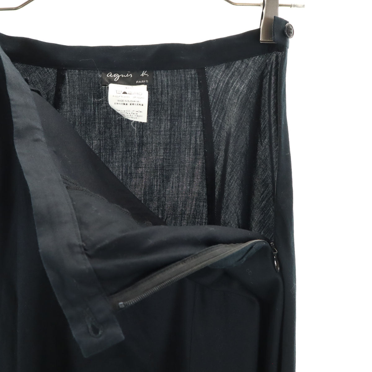 agnes b. アニエスベー サルエルパンツ 36 黒 メンズ