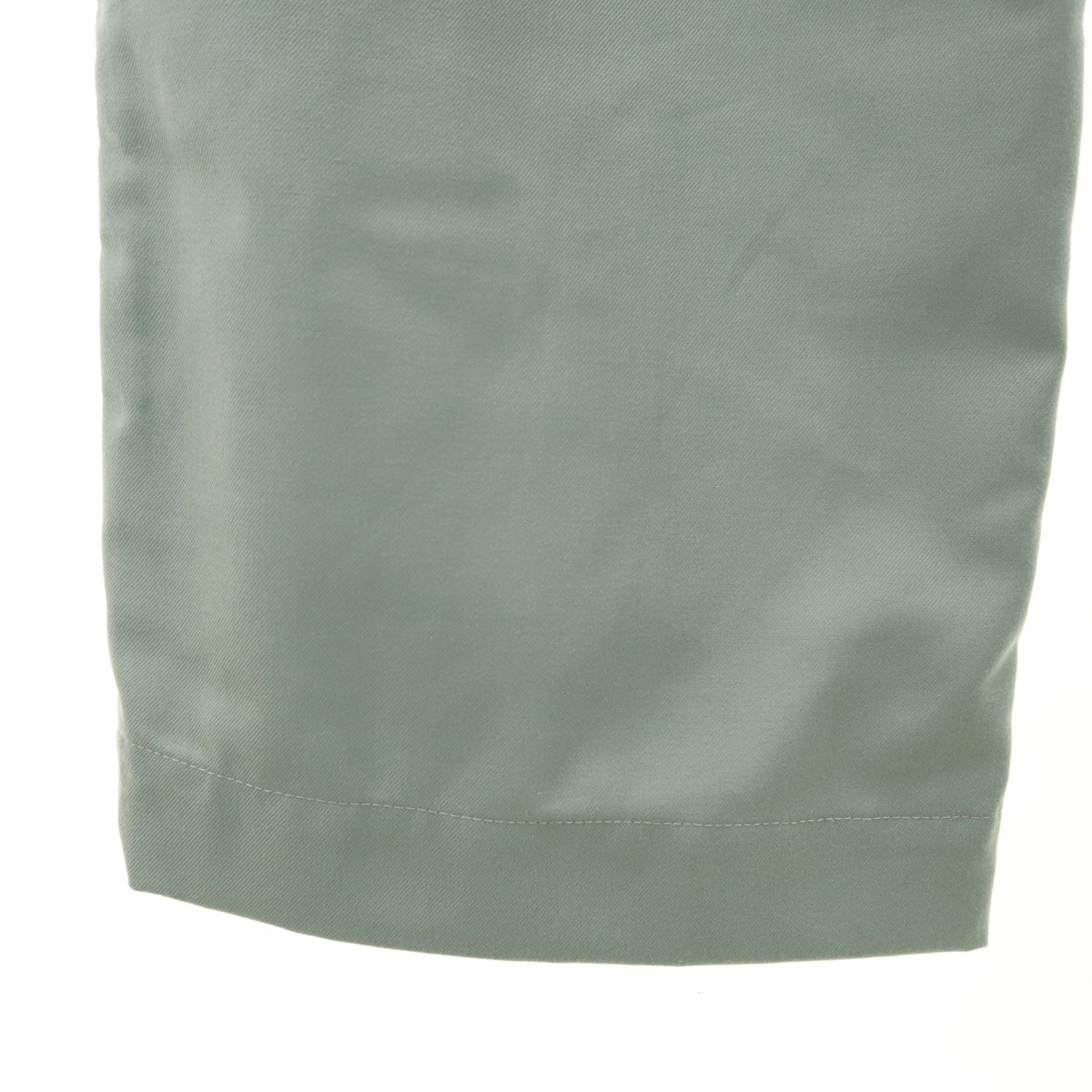 nano universe ナノユニバース スラックスパンツ F グリーン系 レディース