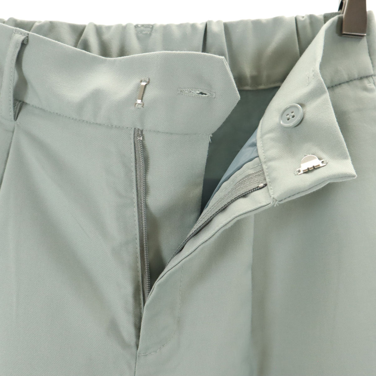 nano universe ナノユニバース スラックスパンツ F グリーン系 レディース