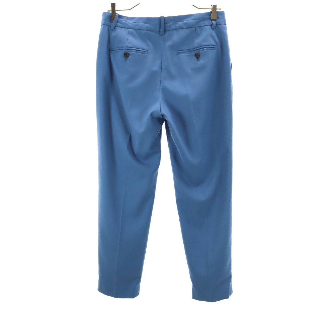 green label relaxing グリーンレーベルリラクシング テーパードパンツ 38 ブルー系 レディース