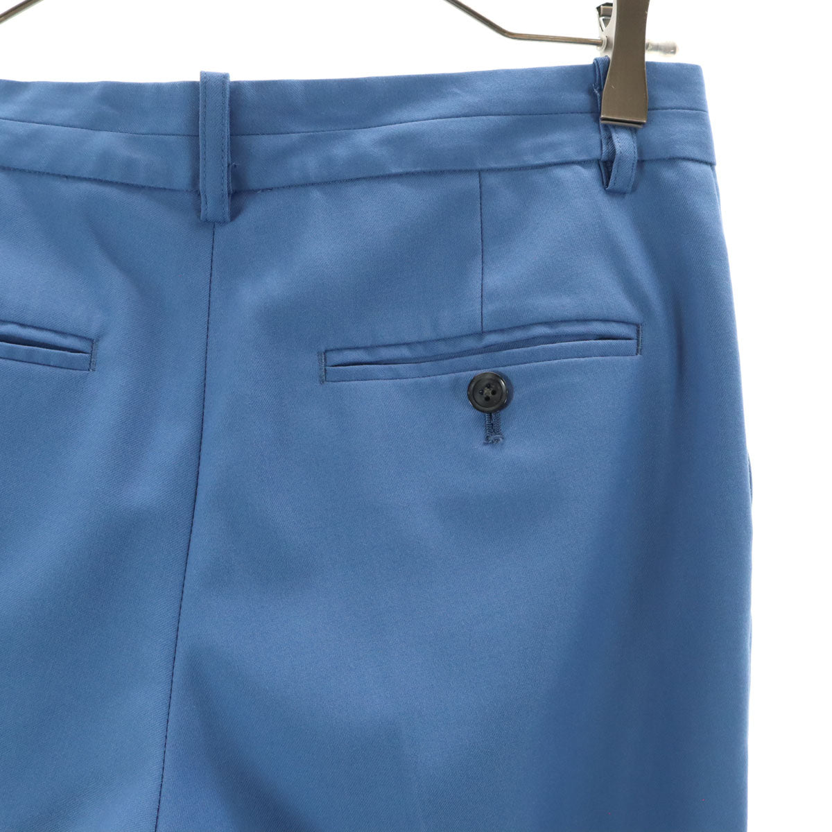 green label relaxing グリーンレーベルリラクシング テーパードパンツ 38 ブルー系 レディース