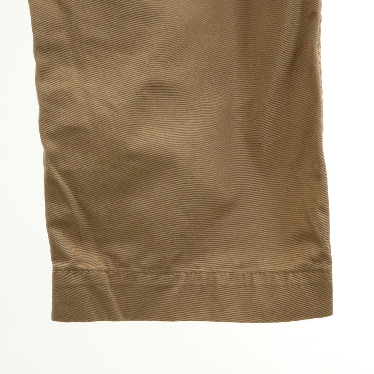 JUNYA WATANABE COMME des GARCONS ジュンヤワタナベ コムデギャルソン 2011年 日本製 チノクロス クロップドパンツ XS ベージュ シンチバック メンズ