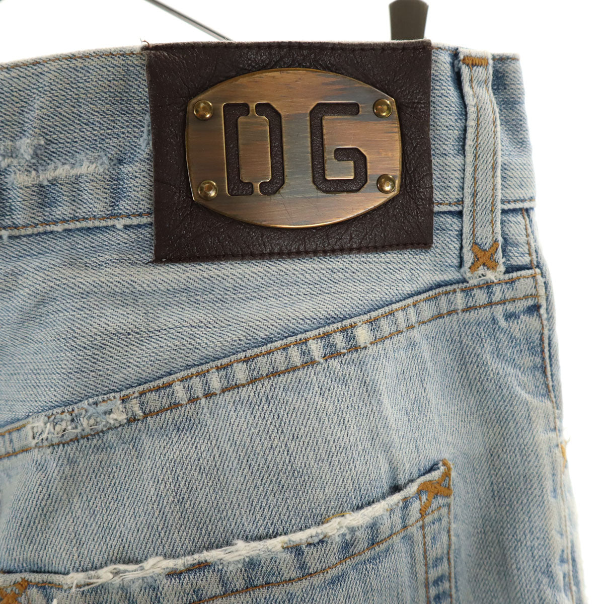 MARNI マルニ イタリア製 リネンブレンド クロップド デニムパンツ W25 ウォッシュブルー ジーンズ レディース