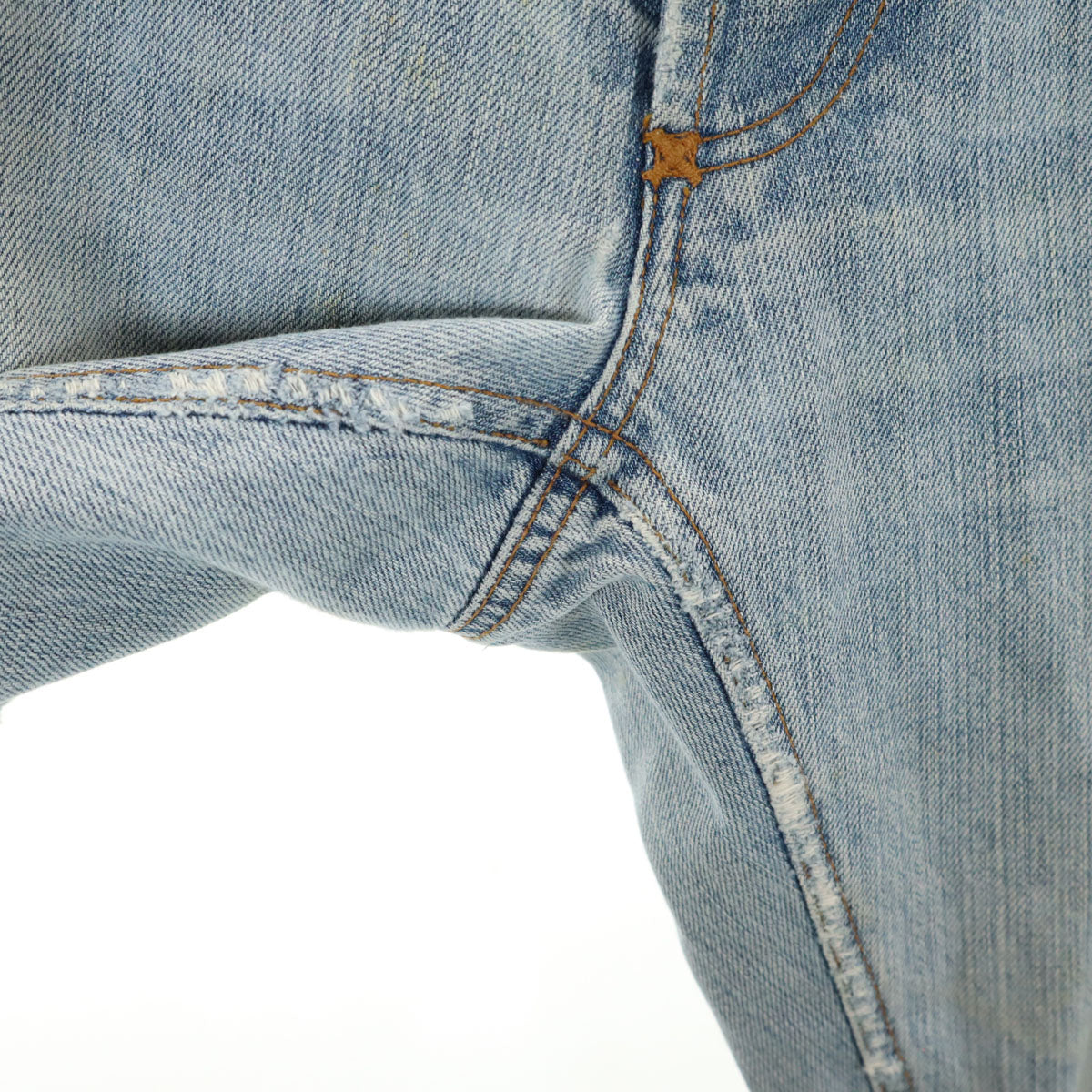 MARNI マルニ イタリア製 リネンブレンド クロップド デニムパンツ W25 ウォッシュブルー ジーンズ レディース