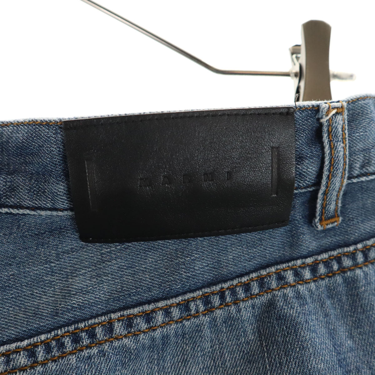 Maison Martin Margiela メゾンマルタンマルジェラ イタリア製 スリム デニムパンツ 48 ウォッシュブルー ジーンズ メンズ