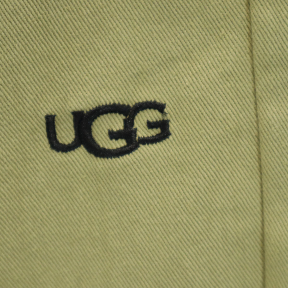 未使用 UGG アグ ツイル ストレートパンツ L グリーン タグ付き レディース