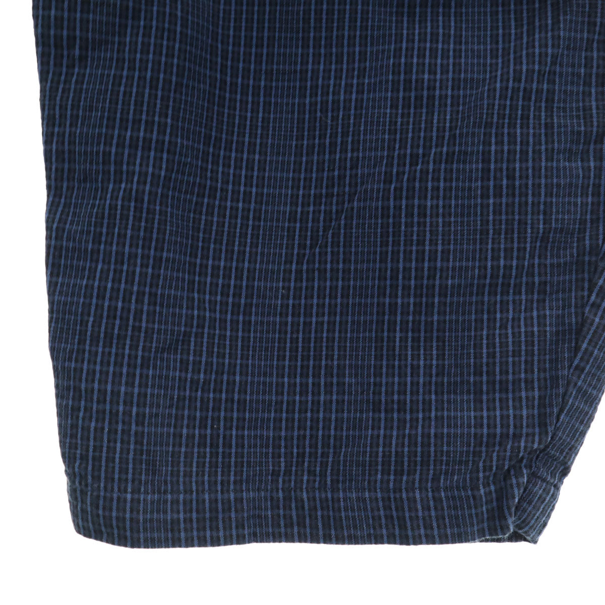 ランフランセダンタン 日本製 コットン ワイドパンツ グレー メンズ